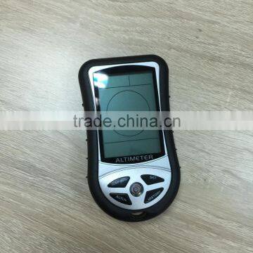 Camping/Hiking/Climbing 8 in 1 Portable Digital Compass Altimeter with Barometer Backligt and More