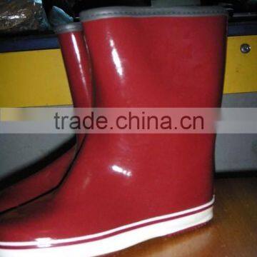 Rubber Rain Boots Flat Sole Outdoor Eco-friendly Rain Boots