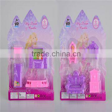 2016 New Fashion Kids Furniture Toy Plastic Castle Play Set photo-2