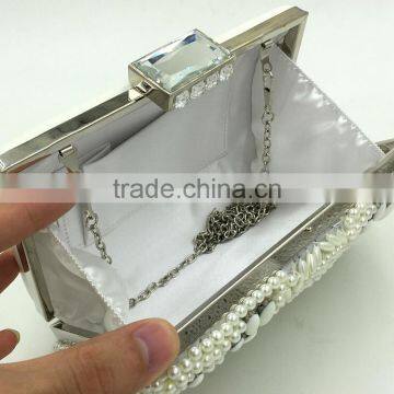 Vintage Style Crystal Stone Evening Bag photo-2