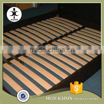 five stars hotel use single bed slat frame with wood slats