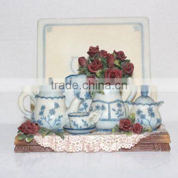 Kichen decorative pot with rose cup pad