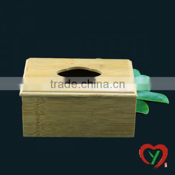 Fashion bamboo tissue box wholesale