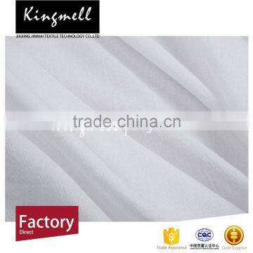 High Quality White 100% Cotton Fabric Used for Garment Fabric photo-2