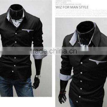 Retail Wholesale man shirts china gold supplier shirts fashion casual