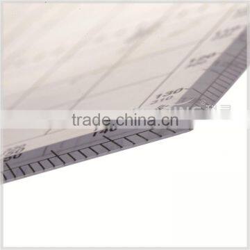 Aviation Protractor - Square in Flexi Durable Plastic ( 5'' * 5'' ) Nautical Grid Protractor # KPP-1 photo-5
