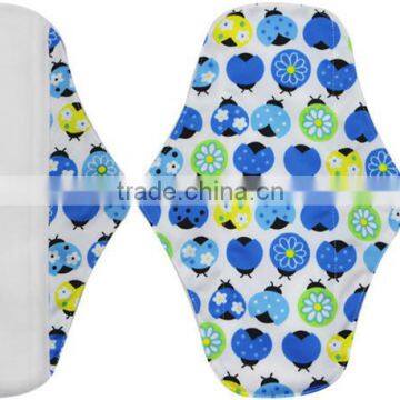 OEM Super Absorbent, Soft,Safe, Waterproof,resuable Polar Fleece Inner Cloth Menstrual Pad photo-2