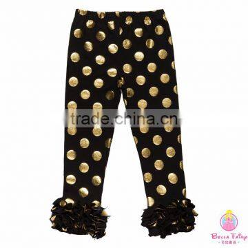Wholesale Kids Ruffles Pants Baby Girl Ruffle Pants photo-3