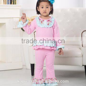 Thanksgiving Pumpkin Outfits Girls Ruffle Outfits ,baby Girl Clothes,Lovely Baby Girl Pumpkin Pattern Outfit photo-3