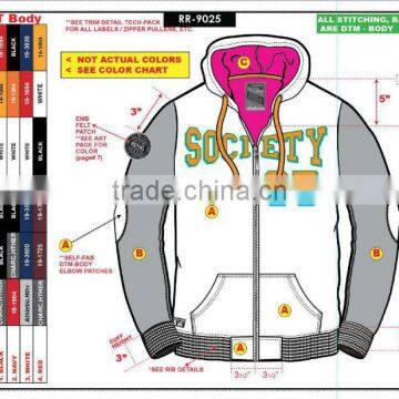 2014 Stock Boys / Mens / Big Mens Polyester Winter Sherpa Lined Fleece Jacket /coat photo-3