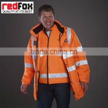Hot Sale 7-in-1 Reflective Security Winter Jacket photo-2