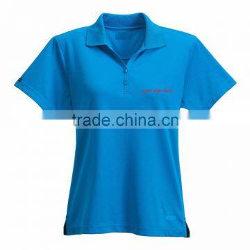 Wholesale Custom Women's Polo t Shirt, Polo Shirt Embroidery 100% Cotton photo-2
