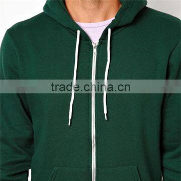 Green Custom Flex Zip Up Hoodie Custom Made Sports Hoodie photo-4