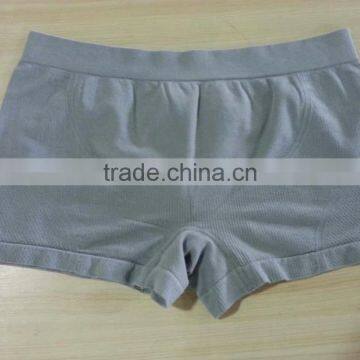 Bamboo Fiber Men Seamless Boxer Shorts photo-2