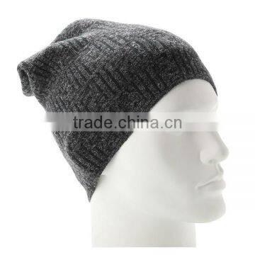 2016 High Quality Custom Logo Man Merino Woo Beanie photo-2