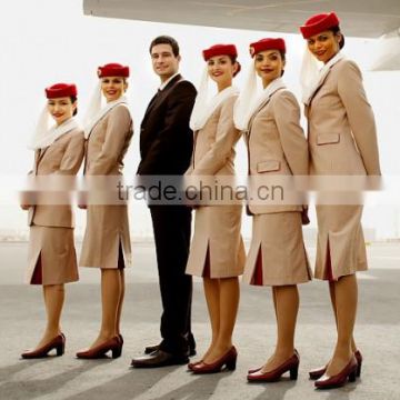 Best quality cabin crew uniform flight attendant uniforms