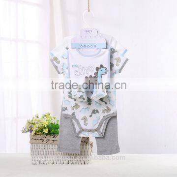 100%cotton 2016 Summer Baby Romper Girl Clothing Set Sleeveless Romper photo-4