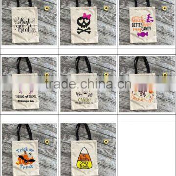Halloween Bucket Halloween Tote Bags With Handle Pumpkin Christmas Shopping Bags Festival Gifts Bag Halloween Canvas Bag photo-3
