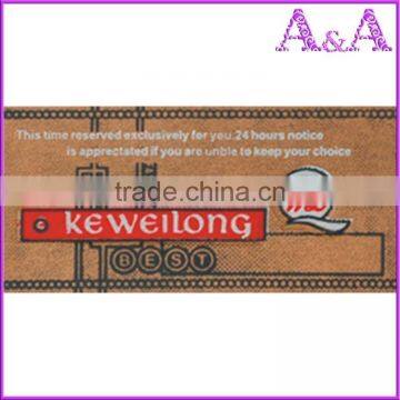 High End Garment Metal Leather Label for Jeans, Real Leather and Fake Leather photo-4