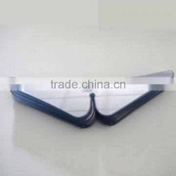 Factory Sell Plastic Transparent/White/Light Blue Customized Shirt Necklace Collar Butterfly Stay photo-3