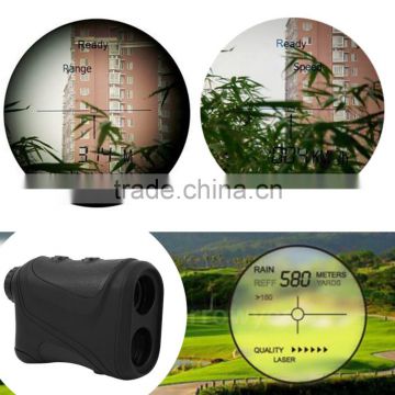 2017 New Arrival 6x22mm Multifunction Laser Range Finder Telescope 600m Hunting Golf Distance Gift