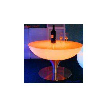 led illuminated furniture bar coffee table