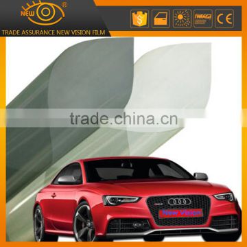 New Vision self-adhesive UV 400 rejection solar tinting for car windows