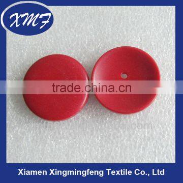 40L red resin button for coats