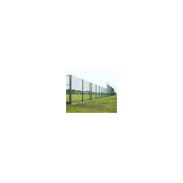 double wires fence