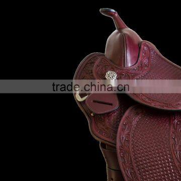 Leather Horse Saddle Western Style Saddle