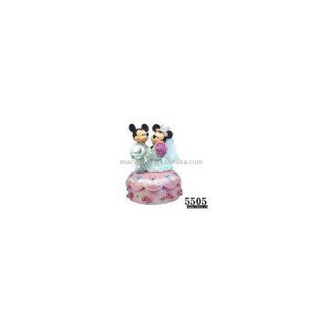 Polyresin craft - music box