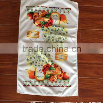 New Arrival Beautiful Printed Super Absorbent Microfiber Warp Knitted Tea Towels photo-2
