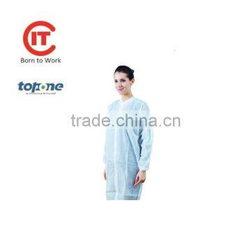 Mens Disposable Nonwoven Lab Coat