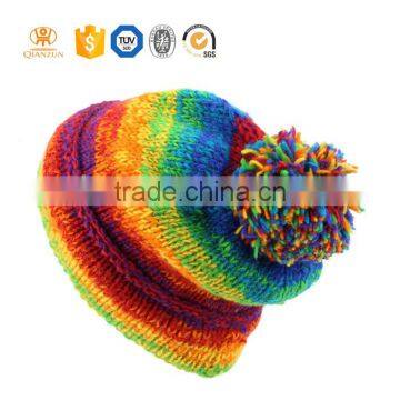 High Quality Custom Knitted Beanie With a Woven Label
