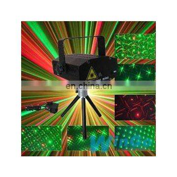 Disco,bar moving head mini laser light show stage lighting w/beam,blanking,led water ripple effects(2.3kg,CE,RoHS approval)