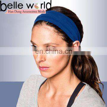 Yoga sport headband cotton absorbs sweat sport headband wholesale