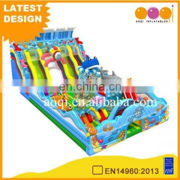 China suppliers inflatable products manufacturer giant ocean fun city inflatable playground children inflatable playland