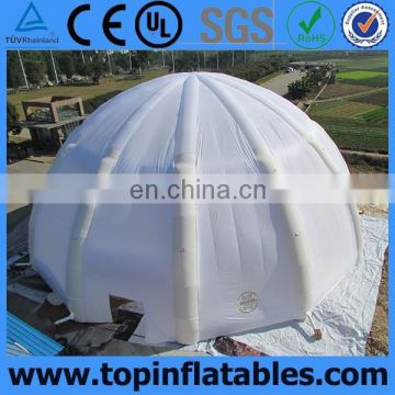 dia 30m large white inflatable tent for tradeshow