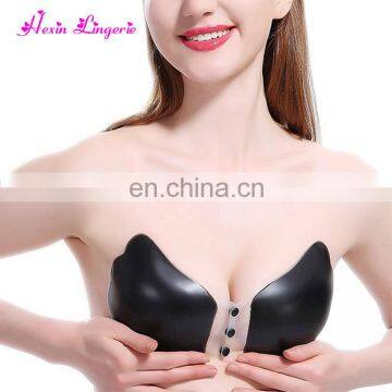 Low Price Silicone Single Breasted Chest Paste Invisible Silicone Sex Bra