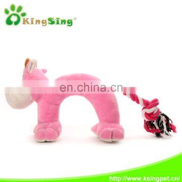 2015 New Style Animal Model Dumbbell, Plush dog pug soft