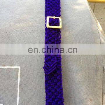 rope knot belts macrame rope belt women fashion belt cotton braided belt