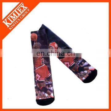 Wholesale polyester 360 all over digital printing sublimation socks