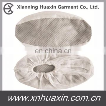 Dust Proof Nonwoven PP Shoecover with PVC Dots Sole