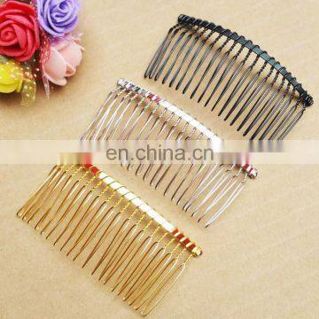 Wholesale Twist Wire Silver Hair Comb/ Wedding Bridal Accessory Veil Crafts DIY