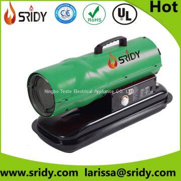 20KW Industrial Diesel Paraffin Space Heater on Wheels 68000BTU Kerosene Heating Greenhouse Warehouse Workshop Heater photo-4