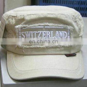 Distress Military Hat