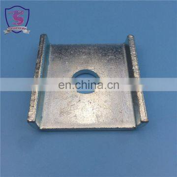 SGCC material zinc plated punching metal brackets