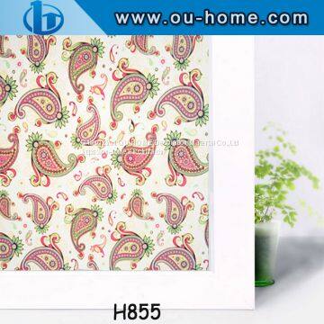 OUHOME PVC Film Manufacturer Stained Window Tint Window Privacy Film