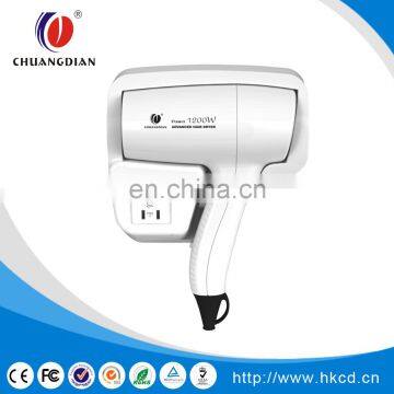 Wall Mounted Hanging Professional Electric Hotel Hair Dryer 1200W