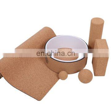 Bolster Cork Yoga Wheel ABS tube Yoga wheel for Body Shaping